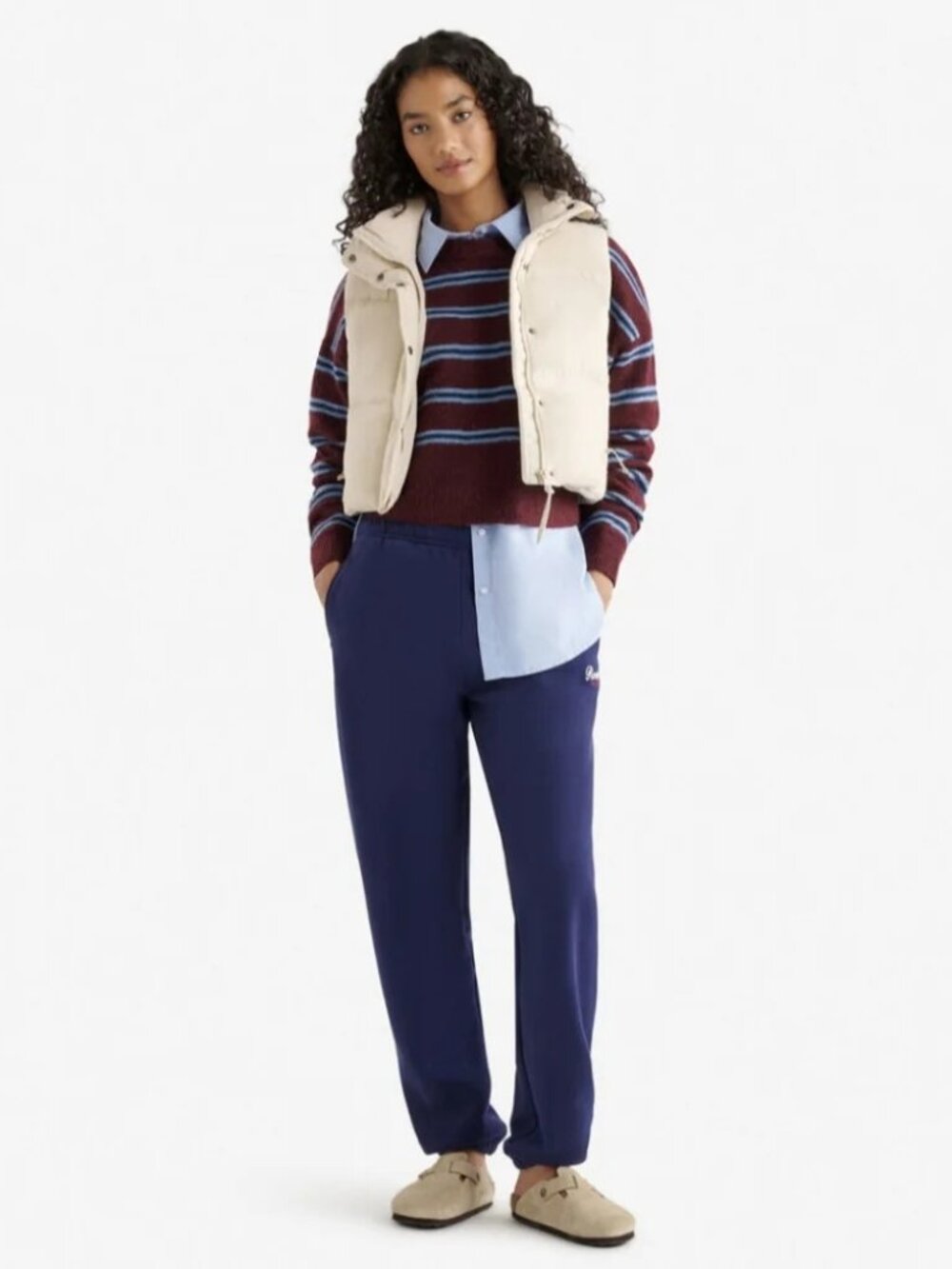 Roots Down Puffer - New Never Worn - Crop Vest